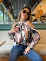 Deluxerie Blúz MF-Gardenia
