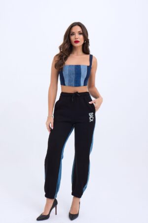 Deluxerie Crop felső MF-Catline