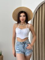 Deluxerie Crop felső MF-Larentia