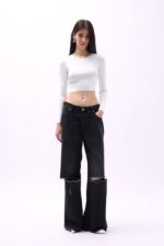 Deluxerie Crop felső MF-Lashell