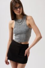 Deluxerie Crop felső MF-Krystan