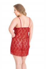 Deluxerie Plus size babydoll szett Paulina