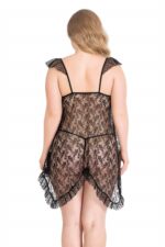 Deluxerie Plus size babydoll szett Persephone