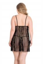 Deluxerie Plus size babydoll szett Petria