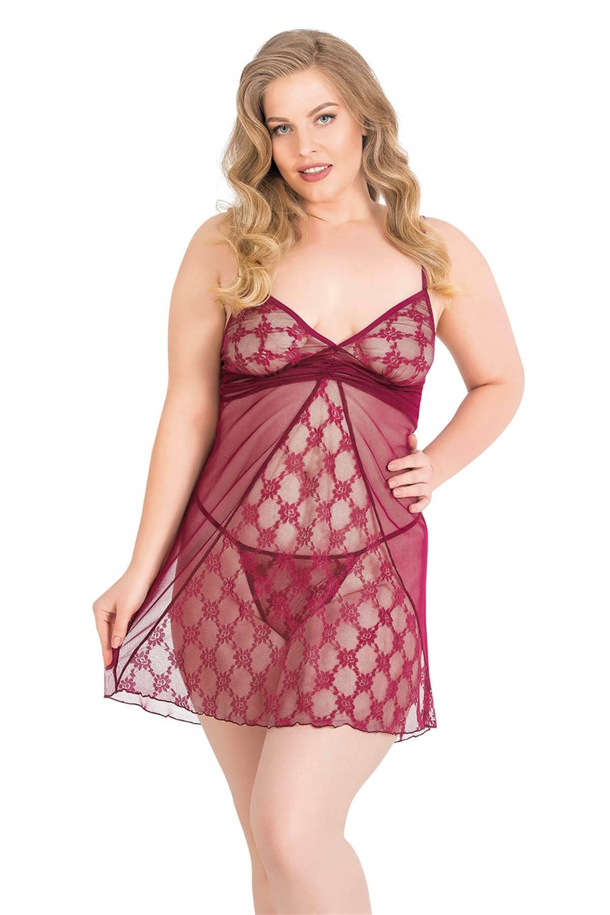 Deluxerie Plus size babydoll szett Primrose Deluxerie Plus size babydoll szett Primrose